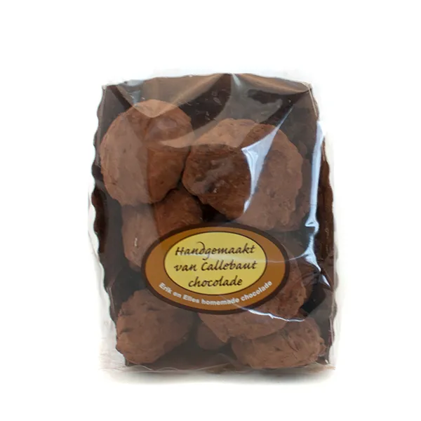 Handgemaakte chocolade truffels lokaal bezorgd