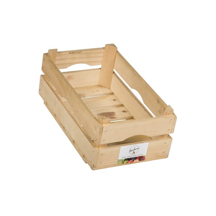 Lege houten kist